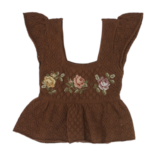 Brown Blouse