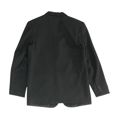 Black Striped 2pc Suit