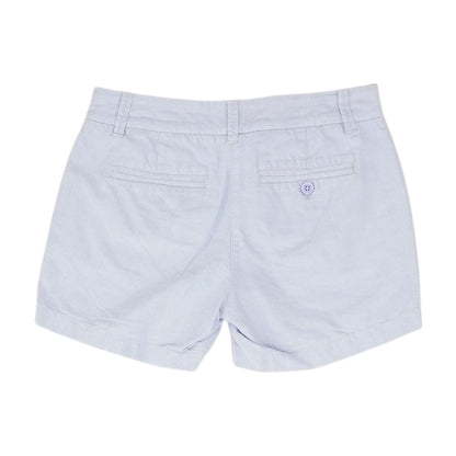 Blue Solid Shorts