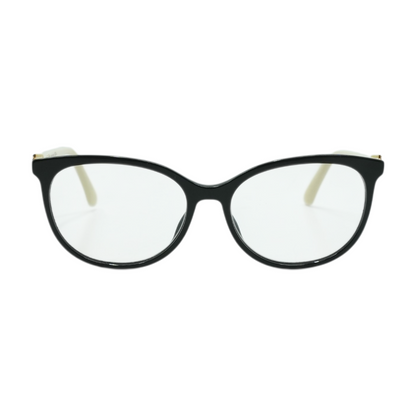 Black Oval Prescription Eyewear