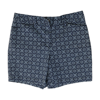 Navy Print Chino Shorts