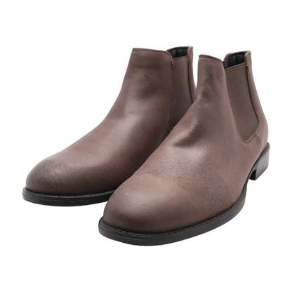 Brown Slip-On Dress Shoes