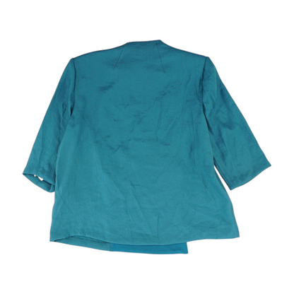 Teal Solid Blazer
