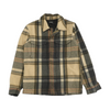 Express Black Plaid Flannel Button Down – Image 1