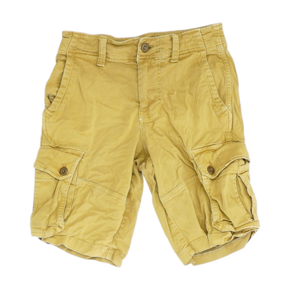 Tan 5-Pocket Shorts