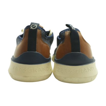 Navy Lace Up Casual Shoes