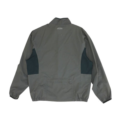 Gray Color Block Lightweight Jacket