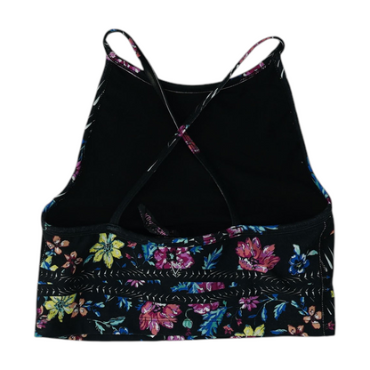 Black Floral Active T-Shirt