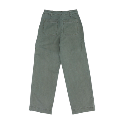 Green Straight Jeans