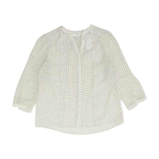 Ivory Polka Dot Blouse