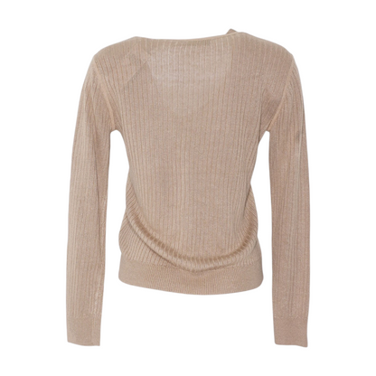 Tan Cardigan Sweater