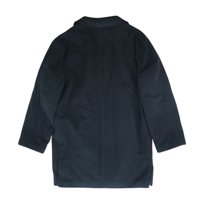 Black Long Solid Coat