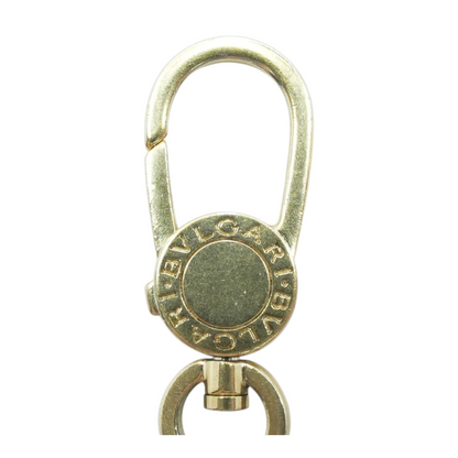 Triple Charm Gold-Tone Keychain