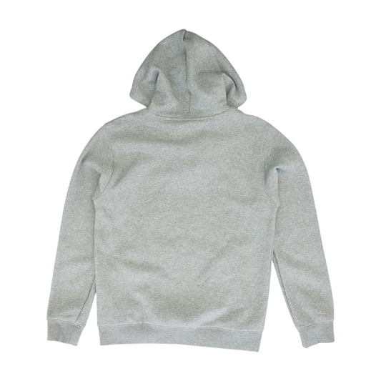 Hover Gray Solid Hoodie Pullover