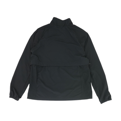 Black Solid 1/4 Zip Pullover