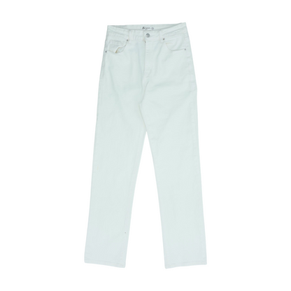 White Regular Jeans