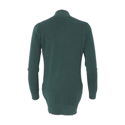 Green Cardigan Sweater