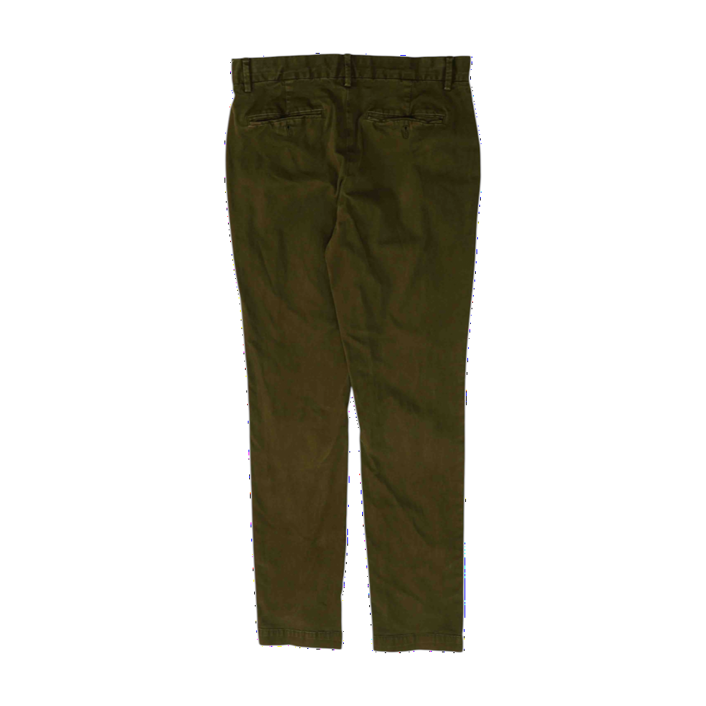 Green Slim Pants