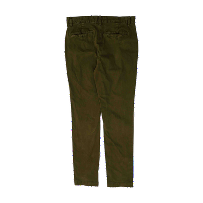 Green Slim Pants