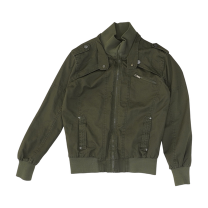 Green Solid Jacket