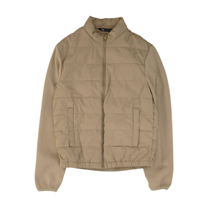 Beige Puffer Jacket