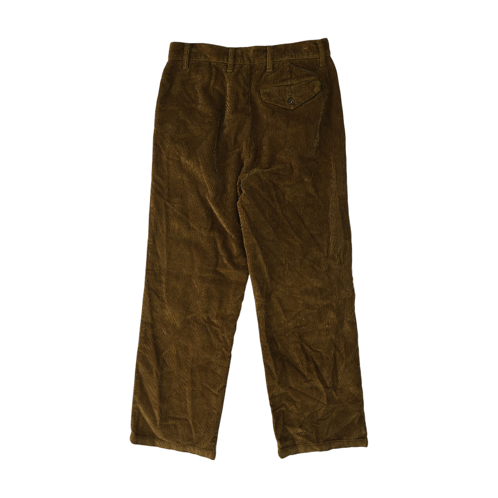 Brown Straight Pants