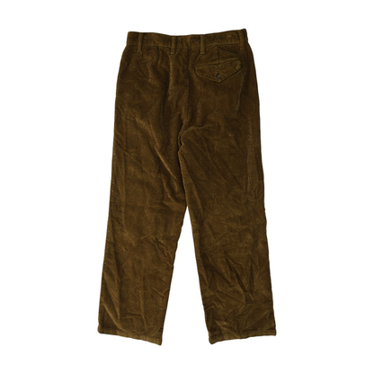 Brown Straight Pants