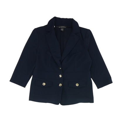 Navy Solid Blazer