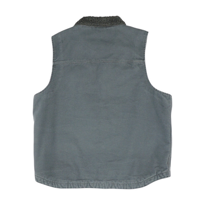 Gray Solid Vest
