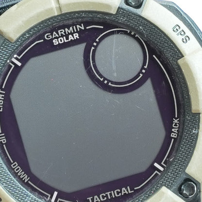 50mm Instinct 2X - Tactical Edition Coyote Tan Smartwatch Black Band M/L