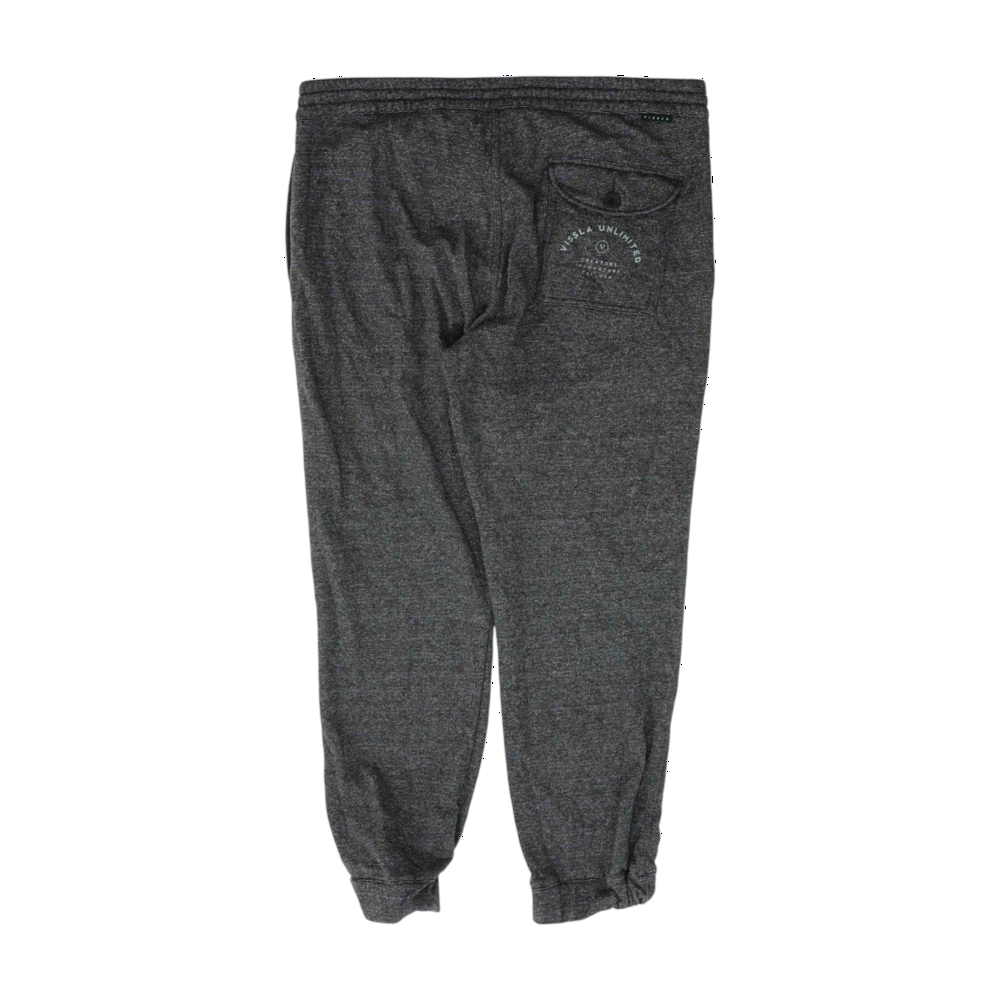 Gray Striped Straight Pants