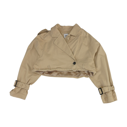 Tan Solid Jacket