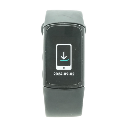 20mm Charge 6 Black Activity Tracker Black Band S/M