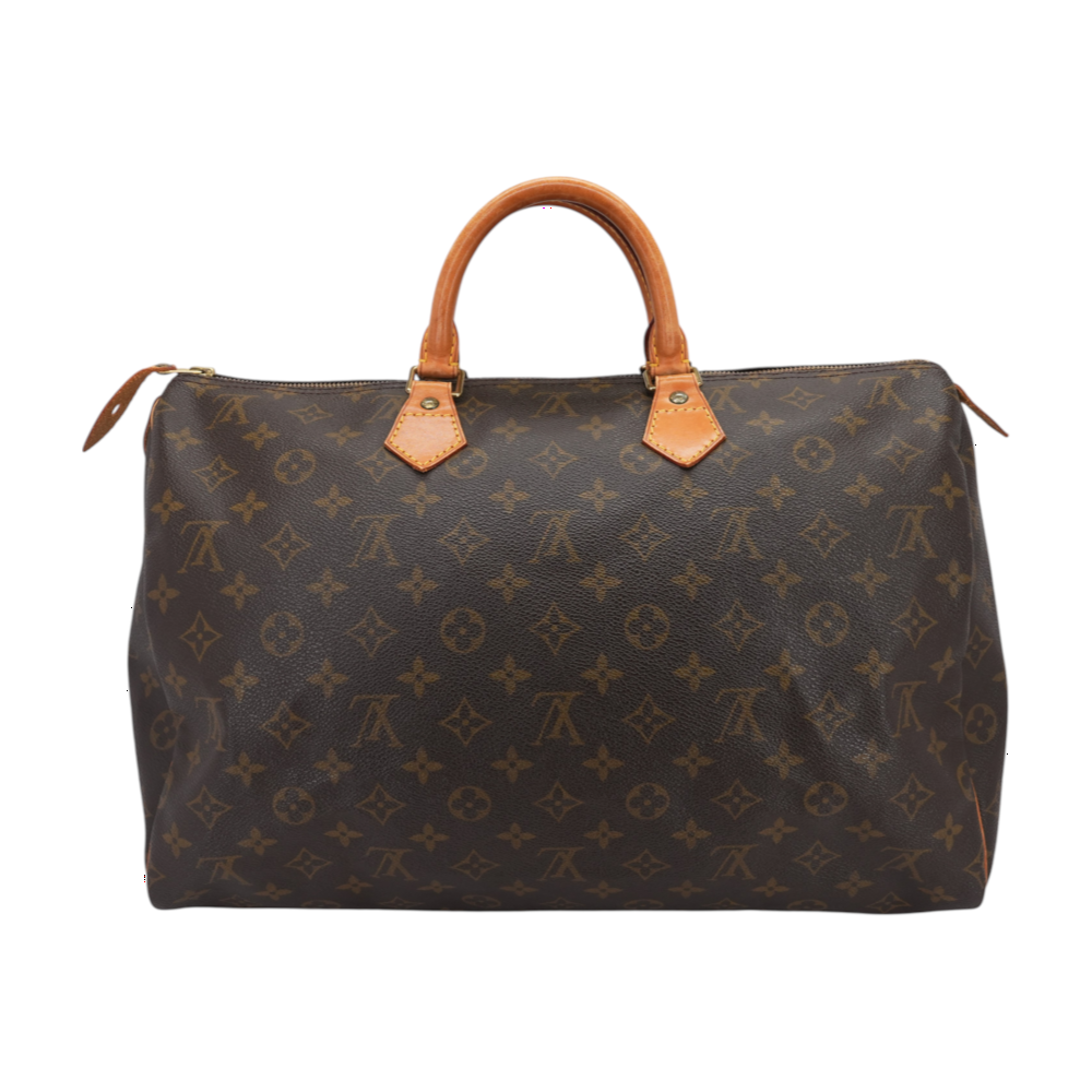 Brown Speedy 40 Handbag