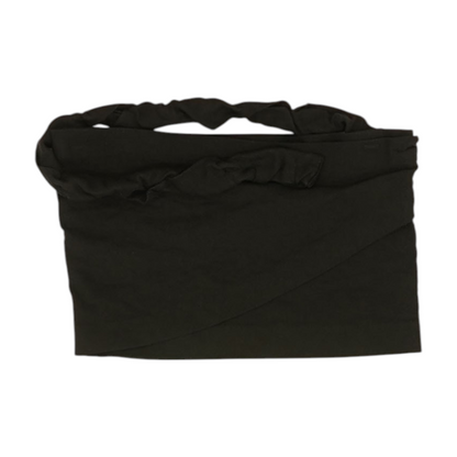 Black Cropped Blouse