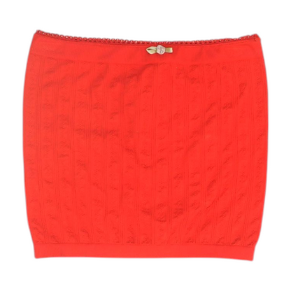 Red Cropped Blouse