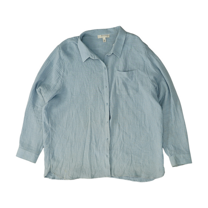 Blue Button Down