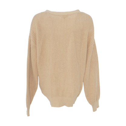 Khaki Cardigan Sweater