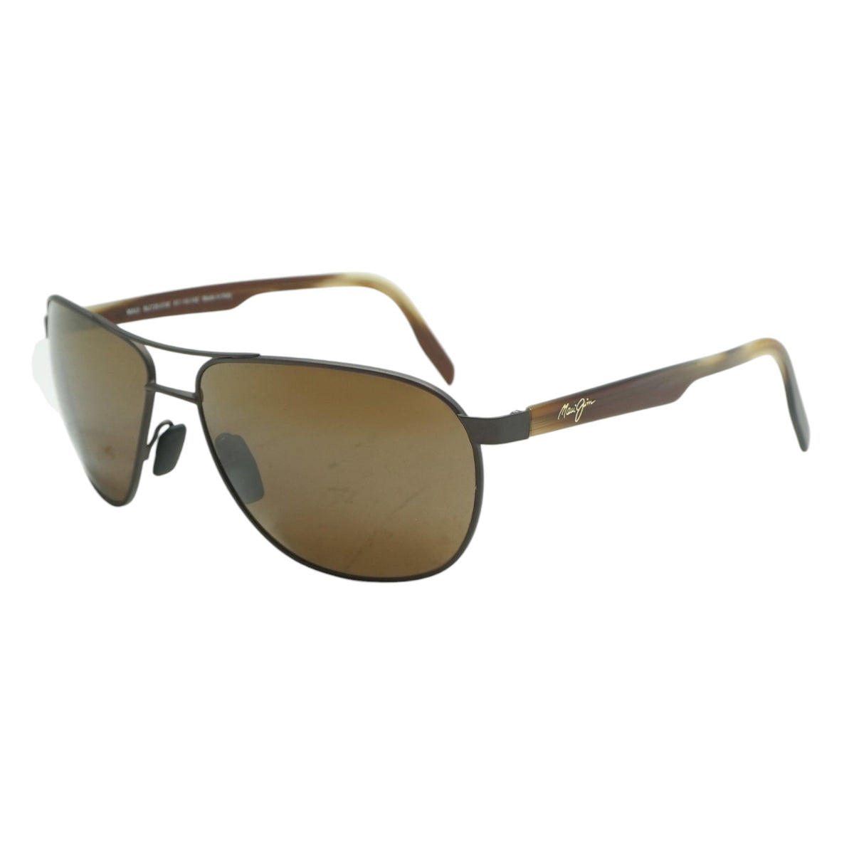 Brown Castles Aviator Sunglasses