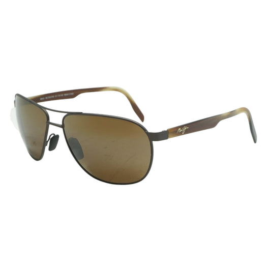 Maui Jim Brown Castles Aviator Sunglasses – Image 1
