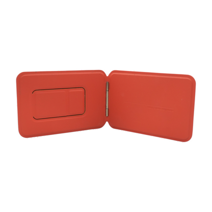 Red MagSafe Wallet And Stand
