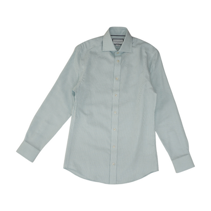 Blue Print Long Sleeve Button Down