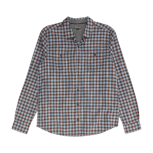 Multi Plaid Flannel Button Down