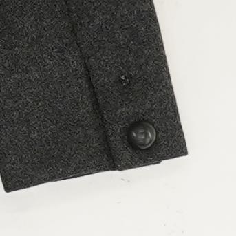 Vintage Charcoal Solid Blazer