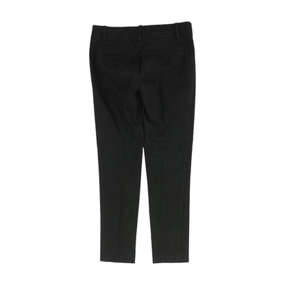 Black Solid Chino Pants