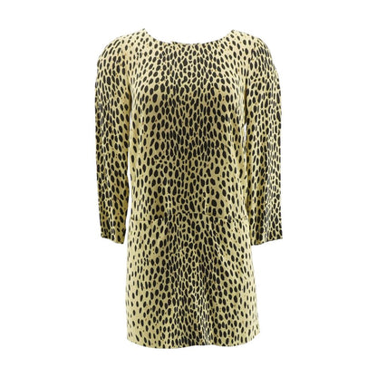 Tan Misc Midi Dress