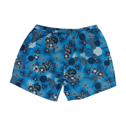 Blue Floral Swim Bottom