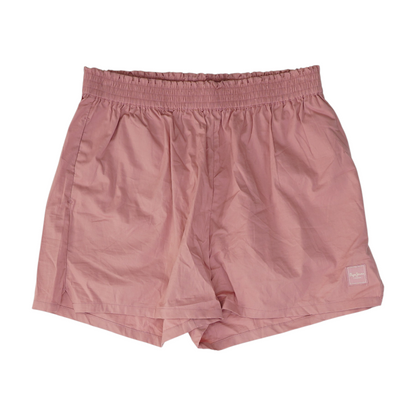 Pink Solid Active Shorts