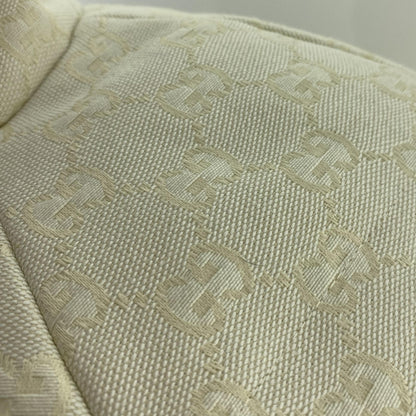 Ivory 2024 GG Monogram Canvas Bomber Jacket