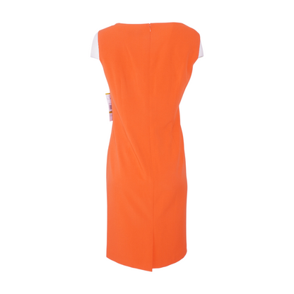 Orange Midi Dress
